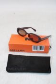 Meller Kai Sunglasses, Frames Maroon Brown/Lenses Brown