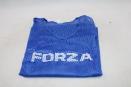 Fivteen Net World Sports Forza Mesh Vests, Blue, Size XL