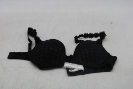 Marie Jo Avero Heart Shape Padded Bra, Black, UK 34B, No Box