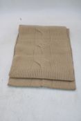 Eden Park Wool Scarf, Beige, Sample