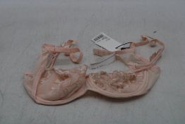 Marie Jo Leda Demi-Foam Balconette Bra, Glossy Pink, UK 34C, No Box