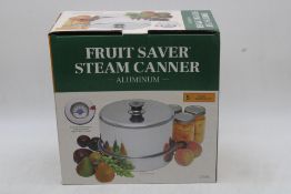 Kitchen Crop VKP1054 Aluminium Steam Canner with Temperature Indicator, Silver