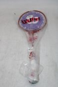 Four Wilson Tour 30 Badminton Rackets, Dark Orange/White, Size 3.5
