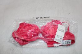 Simone Perele Wish Triangle Contour Bra, Fabulous Pink, EU 70B