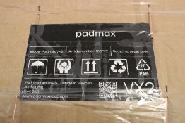 Padmax VX2 Maintenance Padel Court Sweeper, Grey/Black. Box damaged