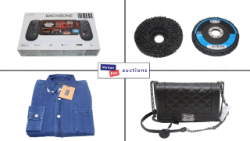 TIMED ONLINE SALE: Discounted Consumer Goods to include Clothing & Fashion Accessories, Fitness & Sports Equipment, Tools, Homewares and more!