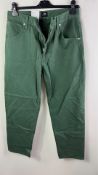 Edwin Tyrell Pant, Green, Straight Leg, W30/L30