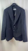 Philipp Plein Men's Miami Vice Fit Marina Blazer, Dark Blue, Size 50, Sample