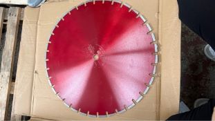 CID S ASH Diamond Blade DB00571, Diameter: 600mm, Arbor: 25, 40mm, New