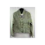 Dranella Women's Drapanama 7 Shirt Jacket, Sage Green. Size S
