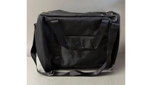 TRAPSTAR Duffle Bag, Black
