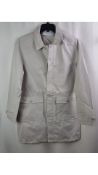 Casual Friday Men's Olivan Mac Coat, Cream, Size L