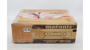 Marantz NR1508/T1B AV Sound Receiver, Black