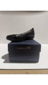 Caprice Women's Nappa Shoe, Black, UK 5