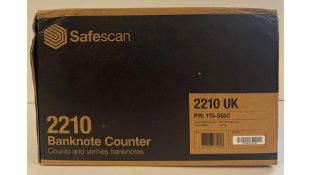 Safescan 2210 Banknote Counter, White