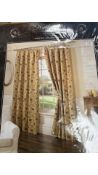 The Hathaway Vintage Fully Lined Banbury Curtain, 117 X 137cm