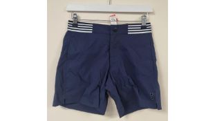 Ron Dorff Men's Urban Swim Shorts, Navy, Size XS