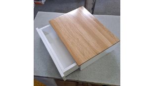 Two Urbansize MK2105T Floating Bedside Drawers