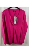 Riani Women's Cashmere Blend Cardigan, Pink, Size 40
