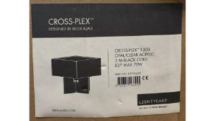Fritz Hansen Cross-Plex T300 Table Lamp. Box damaged