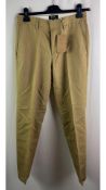 A.P.C Pantalon Raphaelle Men's Trousers, Beige, EU 34