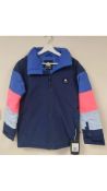 Burton Girls Hart Jacket, Dress Blue, Multicoloured, Size L, 12 Years
