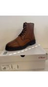 S.Oliver Men's Boots 5-16224-41, Cognac, Size EU 45