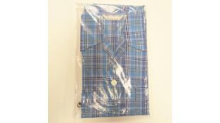 Derek Rose Savile Collection Men's Pyjamas, Blue, Size M
