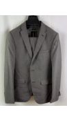 Steffenklein Men's Herren Desiger Anzug Slim Fit Suit, Grey, Size 46