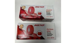 Six Meto Hand Labelers, 9506160