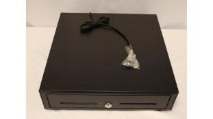 Heavy Duty Cash Drawer for POS Terminals, Black