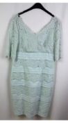 Condici Mother of The Bride 3/4 Sleeve Dress, Mint Green, Size 12 UK