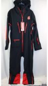 Red 7 Founding Member CG1 All-in-One Snow Suit, Dark Blue/Red, Size X-Small