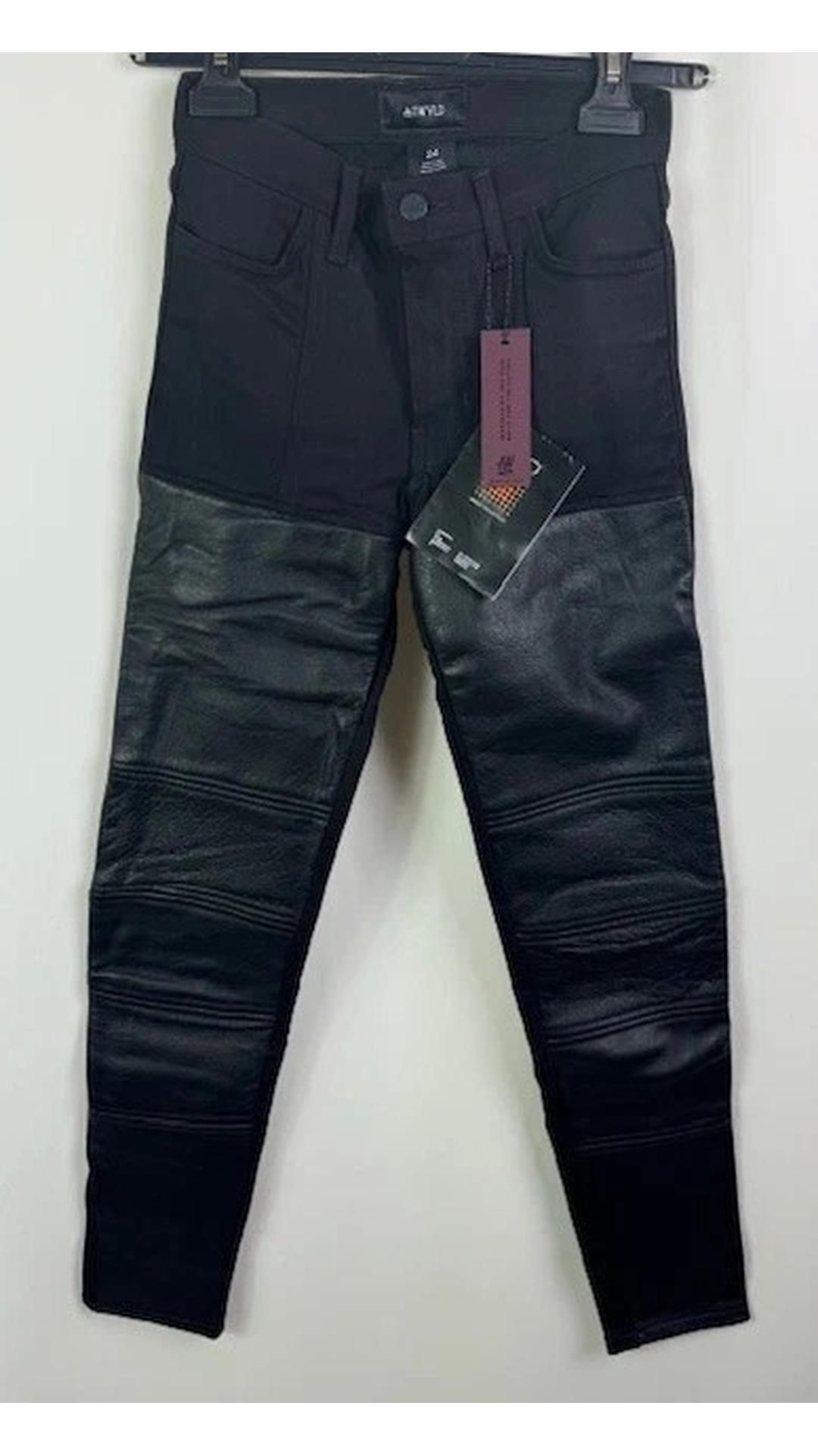 D30 Women's Protective Jeans, Black, Size 24
