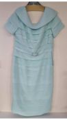 Condici Mother of The Bride Short Sleeve Dress In Tranquil, Size 16 UK