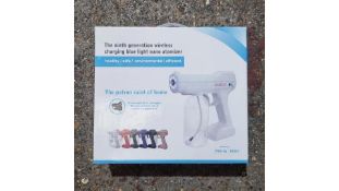 Three Atomizer Blue Light Nano, Wireless Charging