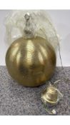 Zenza Home Hanging Lamp Filisky Ball XL, Gold