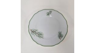 Augarten Wien 1718 Pine Branches Desert Plate 16cm