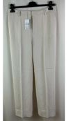 Filippa K Women's Hutton Trousers, Ivory, Size 38