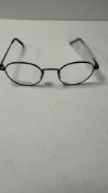 Two Ace & Tate Eye Glasses, Demo Lenses, Patti, Chocolate Titanium, 47 21 145