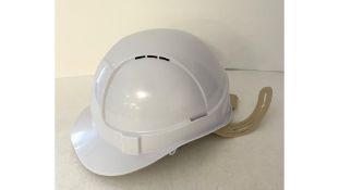Ten Beeswift BBEVSH Economy Comfort Vented Safety Helmet, White