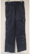 Two Pairs of Dickies Men's Everyday Dobbies Cargo Trousers Black, W28 Regular