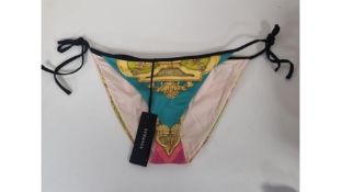 Versace Swim Bikini Bottoms, Multicoloured, Size L