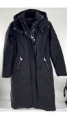 Mackage Women's Kelsie Parka, Black, Size L