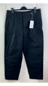 Acne Studios Men's Trousers, Black, Size 52