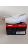 Honeywell Mont Blanc Steel Cap Unisex Safety Shoes, White, UK 8