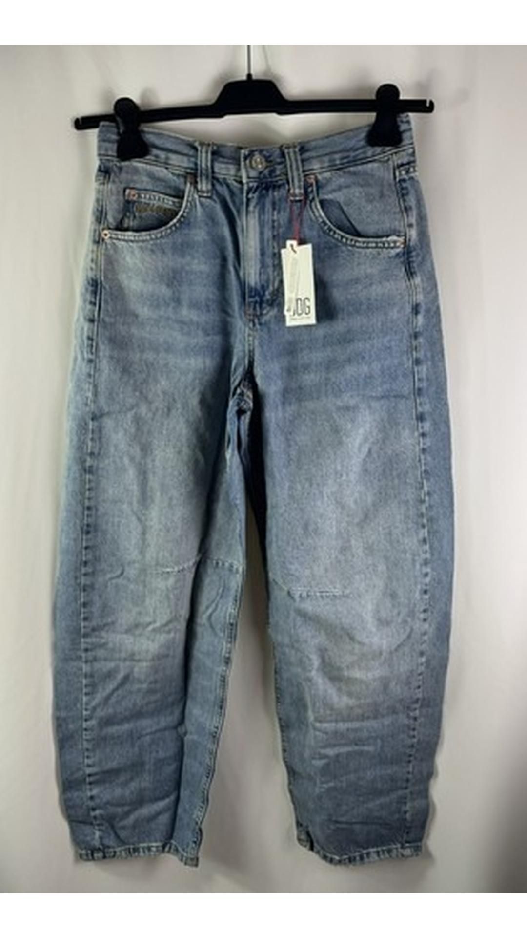 Three Urban Outfitters Women's BDG Logan Phoenix Jeans, Light Blue, Size W27 L32