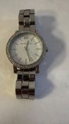 Michael Kors Women's Silver Sparkly Watch. Used