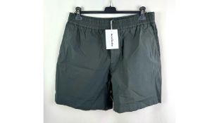 Acne Studios Men's Shorts, Anthracite Grey, Size 50