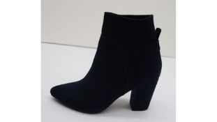 Kg Kurt Geiger Tobi Boot, Navy Blue, Suedette, EU 37